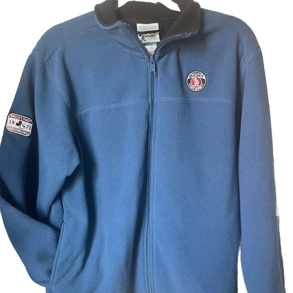 Authentic Walt Disney World Mikey Mouse Size M Polyester Fleece Jacket